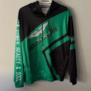Aston Martin Green and Black Hoodie
